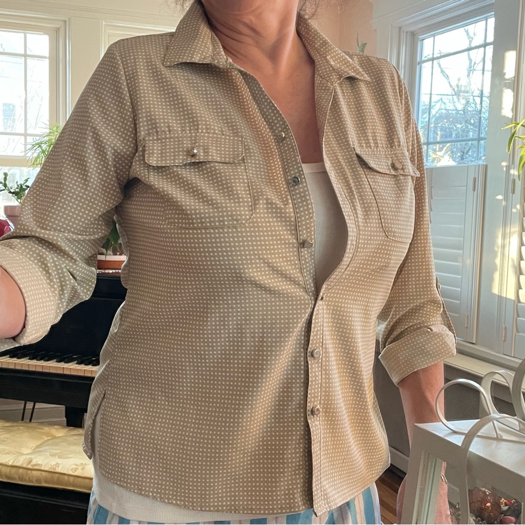 Notations Petit Button Down Top